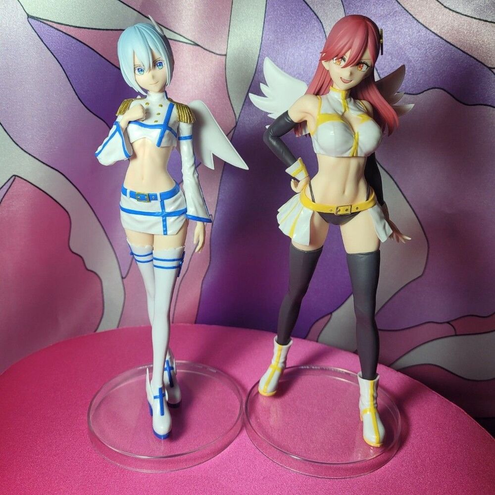 Figure Set Nonoa + Kisaki 2.5 Dimensional Seduction Angel Bandai Banpresto Manga